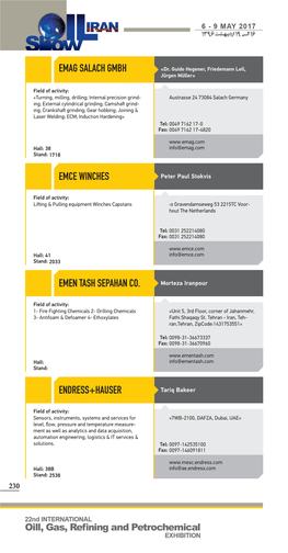 Emag Salach Gmbh Emce Winches Emen Tash Sepahan