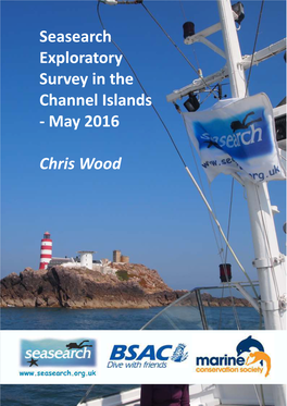 Seasearch Exploratory Survey in the Channel Islands - May 2016