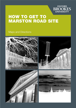 How to Get to Marston Road Site