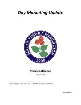 Day Marketing Update