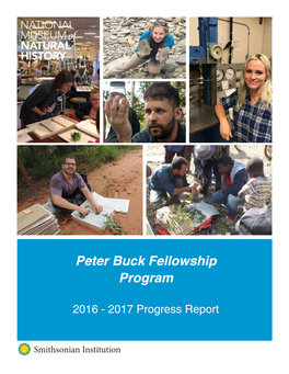 Peter Buck Fellowship Program