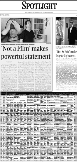 'Not a Film' Makes Powerful Statement