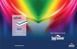 Larson by Alucoil® Color Chart