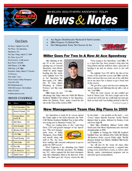 NWSMT Newsnotes Ace Caraway
