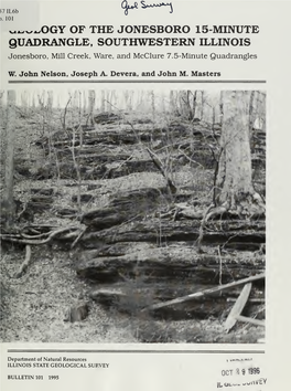 Geology of the Jonesboro 15-Minute Quadrangle, Southwestern Illinois