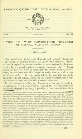 Proceedings of the United States National Museum