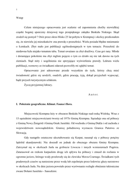 Wstęp Celem Niniejszego Opracowania Jest Ocalenie Od Zapomnienia Choćby Niewielkiej Cząstki Bogatej Spuścizny Dziejowej Tego