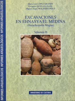 EXCAVACIONES EN EHNAS YA EL MEDINA (Heracleópolis Magna)