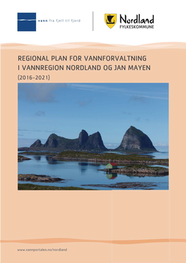 Nordland Vannforvaltningsplan 2016