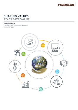 Sharing Values to Create Value