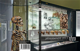 Jahresbericht 2013 | Naturhistorisches Museum Wien 2013 | Naturhistorisches Jahresbericht