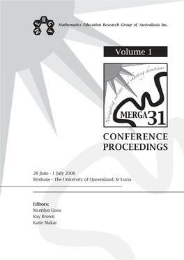 Navigating Currents and Charting Directions. Proceedings of the Annual Conference of the Mathematics Education Research Group