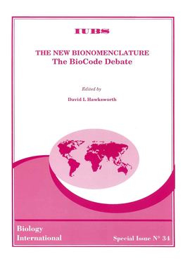 Biology International Will Be Published in 1997