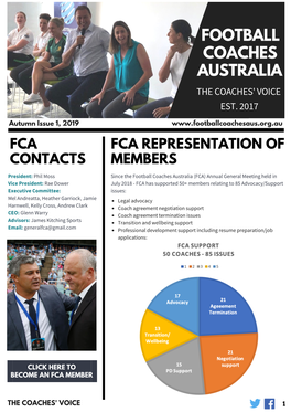 FCA News Autumn Ed 1