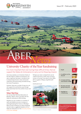 University Charity of the Year Fundraising