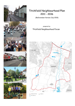 Titchfield Neighbourhood Plan 2011 - 2036 (Referendum Version July 2019)