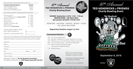 10Th Annual Ted Hendricks