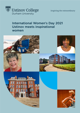 International Women's Day 2021 Ustinov Meets Inspirational Women 2