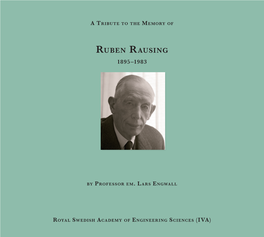 Ruben Rausing 1895–1983