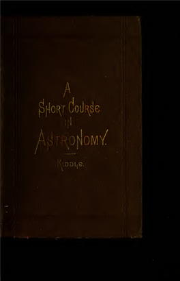 A Short Course in Astronomy and the Use of the Globes