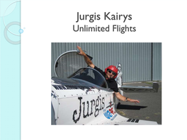 Jurgis Kairys Pilot Unlimited Aerobatics