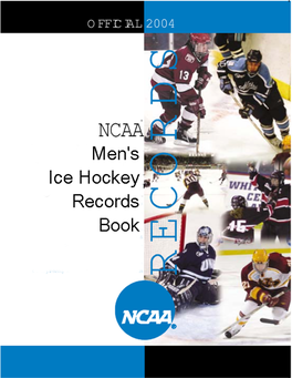 2004 NCAA Men's Ice Hockey Records Book