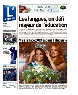 Leslangues,Undéfi Majeurdel'éducation