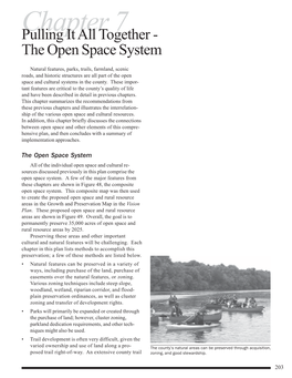 The Open Space System and Appendices