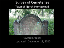 North Hempstead Cemeteries12 12 2020 B