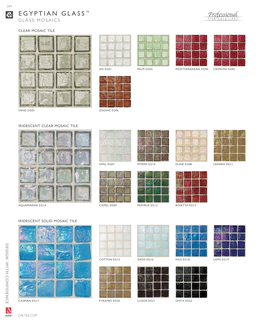 Egyptian Glass™ Glass Mosaics