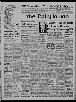 Daily Iowan (Iowa City, Iowa), 1958-06-11