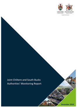 Joint Chiltern and South Bucks Authorities' Monitoring Report