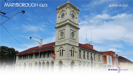 Maryborough Survey 1 2021