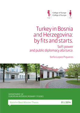 Turkey in Bosnia and Herzegovina: by Fits and Starts