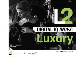 Luxury Digital Iq Ranking