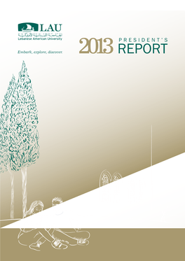 President's Report 2013
