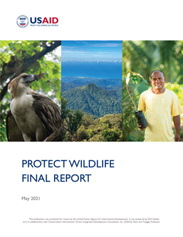 Protect Wildlife Final Report