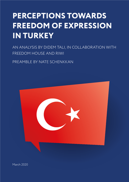 Perceptions Towards Freedom of Expression in Turkey 2020 (1).Pdf