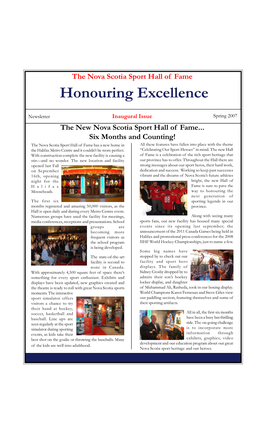 Honouring Excellence
