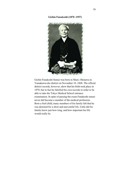 36 Gichin Funakoshi