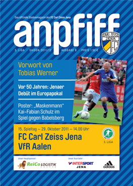 FC Carl Zeiss Jena Vfr Aalen