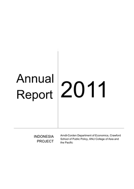 Indonesia-Project-Annual-Report-2011