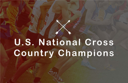 U.S. National Cross Country Champions