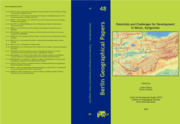 48 Berlin Geographical Papers