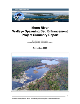 Moon River Rehabilitation Summary Report