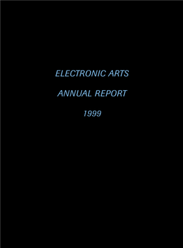 Electronic Arts Annual Report 1999
