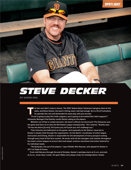 Steve Decker by Sherri Eng