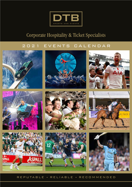 Corporate Hospitality & Ticket Specialists