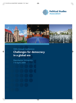 Challenges for Democracy in a Global Era