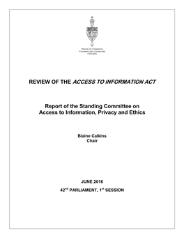 Access to Information Act